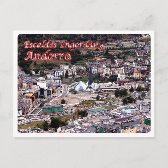 Andorra - Escaldes - Engordany - Postcard (Front)