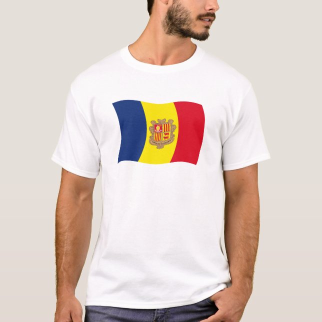 Andorra Flag Shirt (Front)