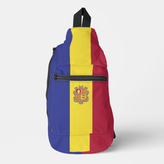 Andorra flag sling bag (Front)
