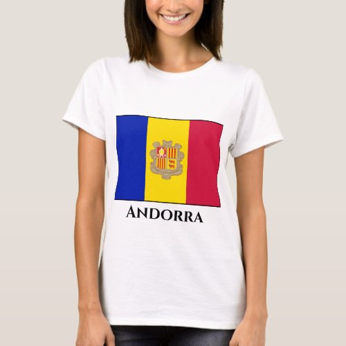 Andorra Flag T_Shirt