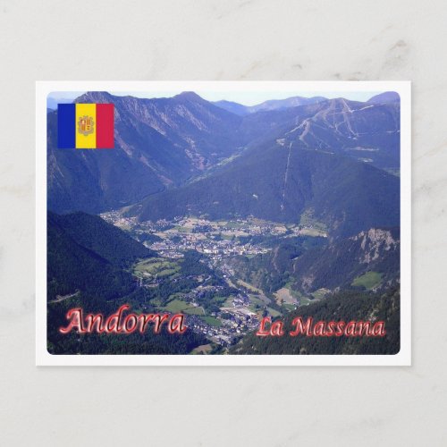 Andorra _ La Massana _ Postcard