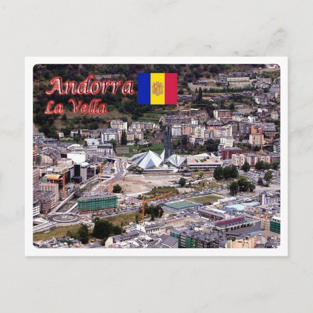 Andorra - La Vella - Postcard (Front)