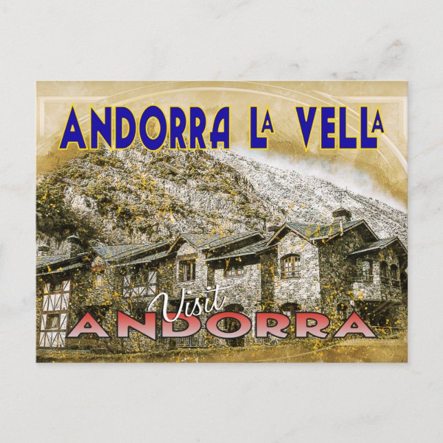 Andorra La Vella Postcard (Front)
