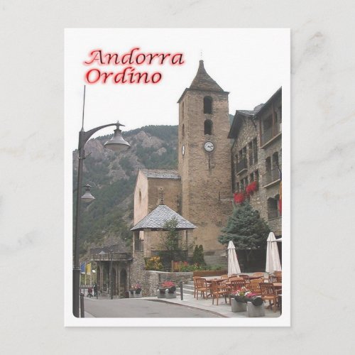 Andorra _ Ordino _ Postcard