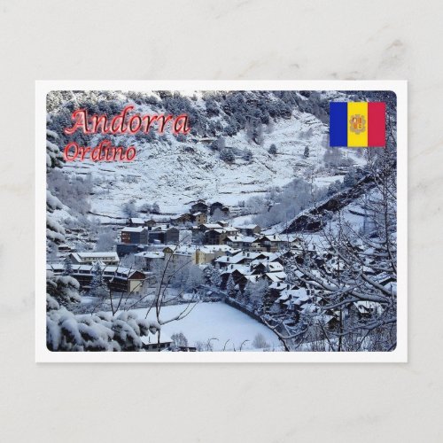 Andorra _ Ordino _ Postcard