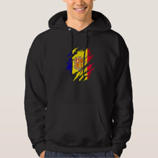 Andorran Flag Andorra   Hoodie