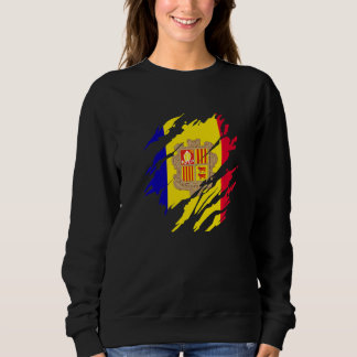 Andorran Flag Andorra   Sweatshirt