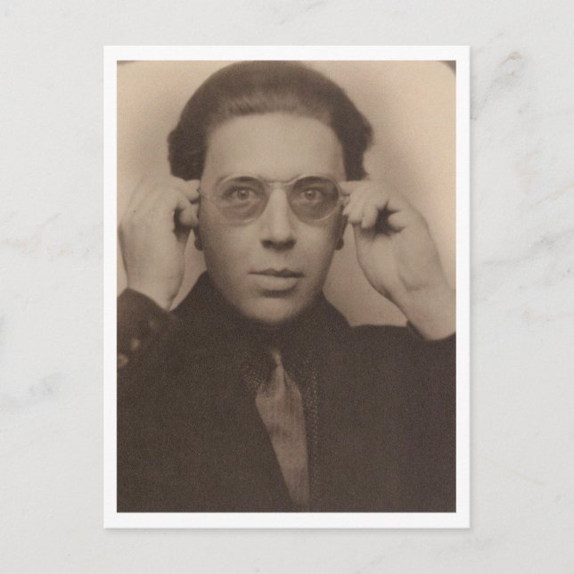 André Breton, Writer Postcard (Front)