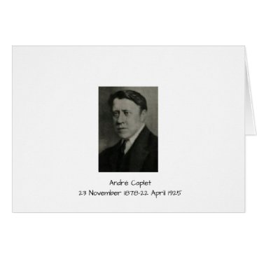 Andre Caplet Card Andre Caplet Card