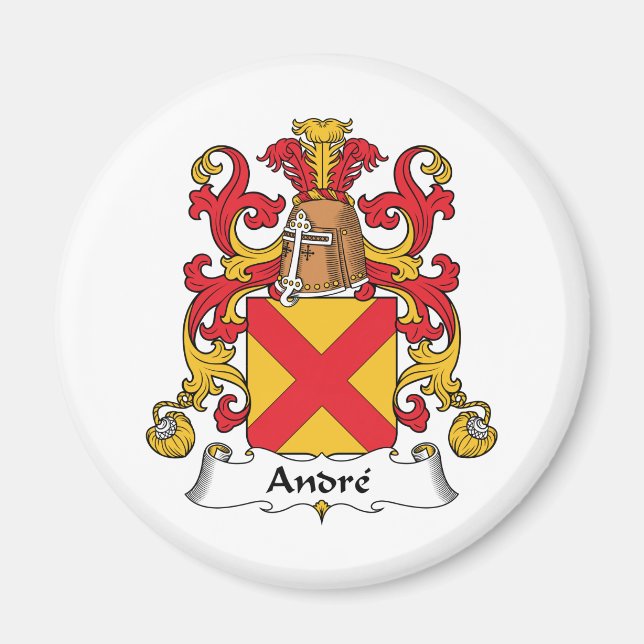 Andre Family Crest Magnet (Front)