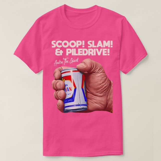 Andre the Giant Beer T-Shirt (Design Front)