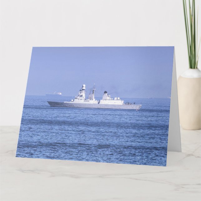 Andrea Doria Italian Destroyer Card (Front)
