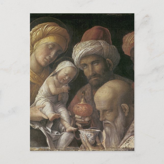 Andrea Mantegna Adoration Of The Magi Postcard (Front)