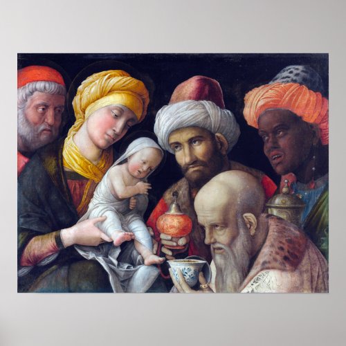Andrea Mantegna Adoration of the Magi Poster