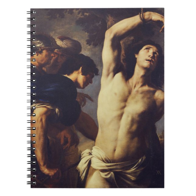 Andrea Vaccaro: St. Sebastian Baroque Fine Art Notebook (Front)