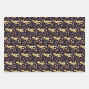 Andrea Vaccaro: St. Sebastian Baroque Fine Art Wrapping Paper Sheets
