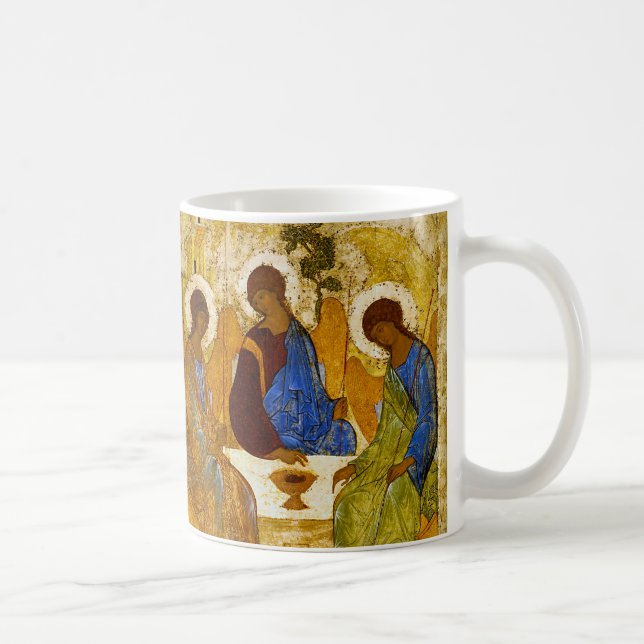 Andrei Rublev , “ Holy Trinity ” Coffee Mug (Right)