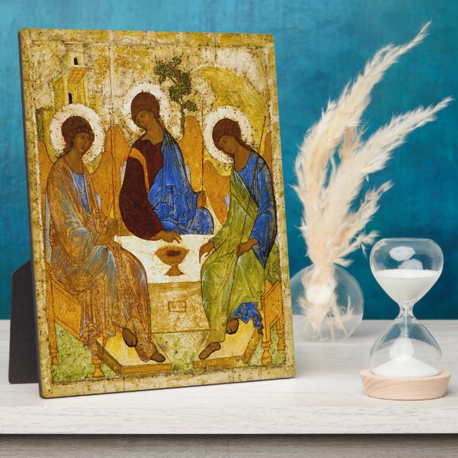 Andrei Rublev , “ Holy Trinity ” Plaque (Side)
