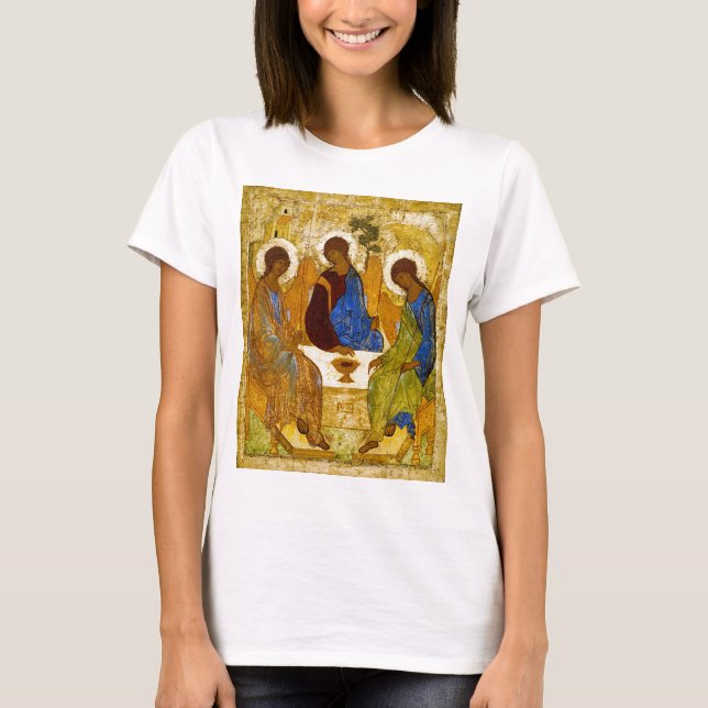 Andrei Rublev, icon of the Trinity T-Shirt (Front)