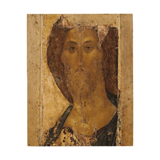 Andrei Rublev Saviour CC0523 Wood Print | Zazzle.com