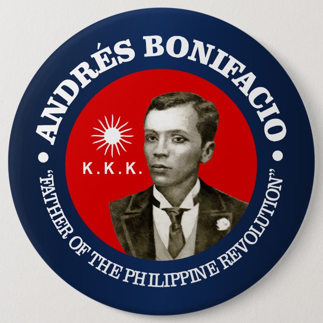 Andres Bonifacio Button (Front)