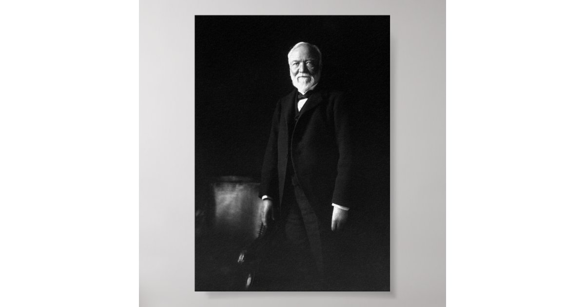 Andrew Carnegie Poster Zazzle