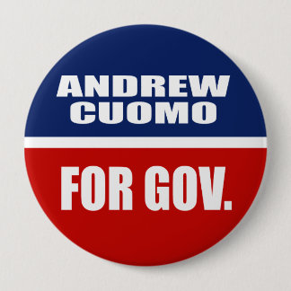 ANDREW CUOMO FOR GOVERNOR PINBACK BUTTON