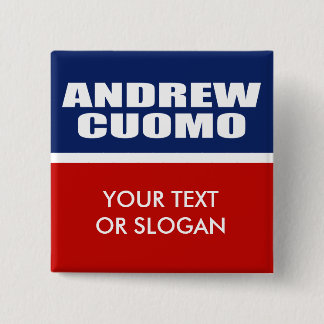 ANDREW CUOMO FOR GOVERNOR PINBACK BUTTON