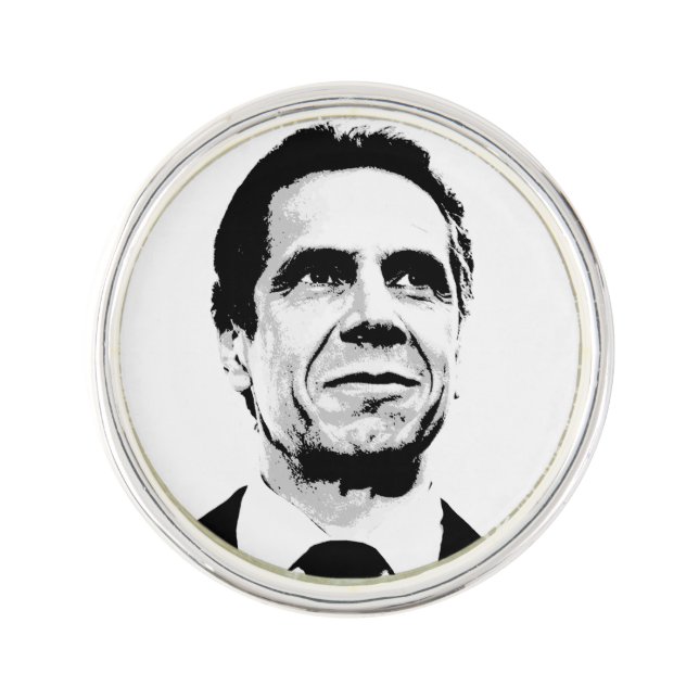 Andrew Cuomo Lapel Pin (Front)