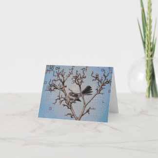 Andrew Denman Mockingbird, Blank Note Card