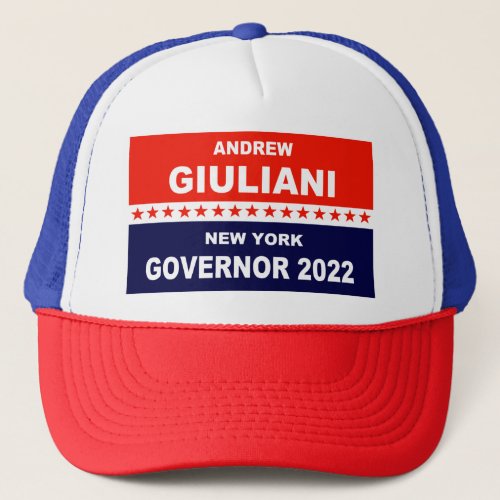 Andrew Giuliani stars and stripes Trucker Hat