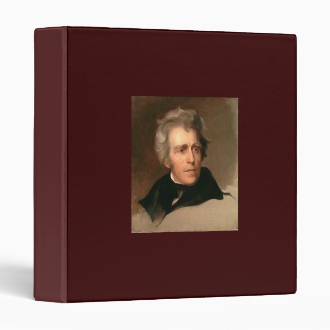 Andrew Jackson 3 Ring Binder (Front/Spine)