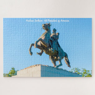 Andrew Jackson 7th President of America. Jigsaw Puzzle