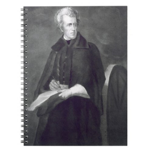 Andrew Jackson 7th President of the United States Notebook