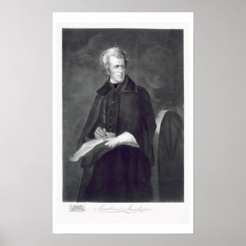 Andrew Jackson 7th President of the United States Poster