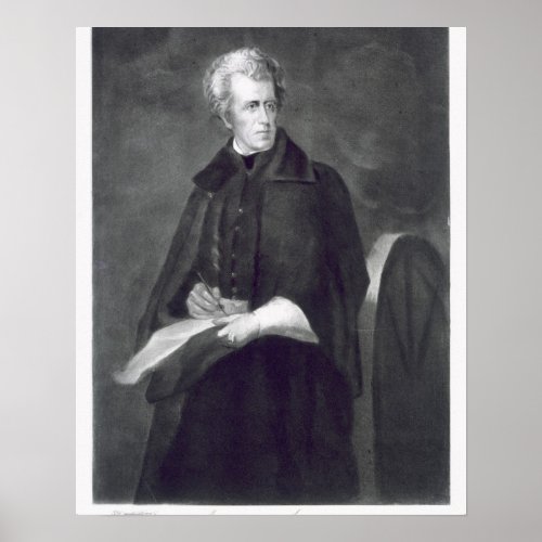Andrew Jackson 7th President of the United States Poster