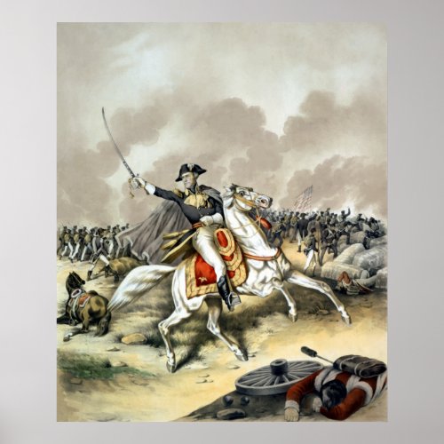 Andrew Jackson At The Battle Of New Orleans Poster