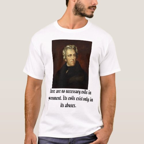 Andrew Jackson attributed to Thomas Sully Ther T_Shirt