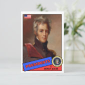 Andrew Jackson Baseball Card (Standing Front)