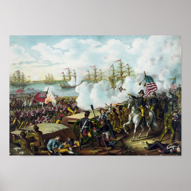 Andrew Jackson -- Battle of New Orleans Poster (Front)