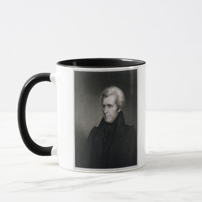 Andrew Jackson (engraving) Mug (Left)