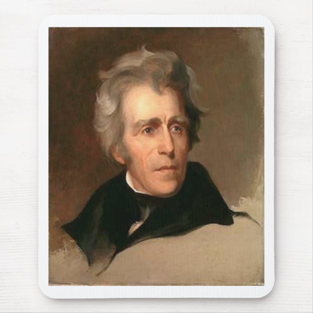 Andrew Jackson Mouse Pad (Front)