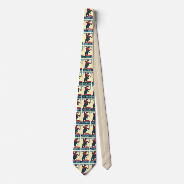 Andrew Jackson on Horse Neck Tie (Front)