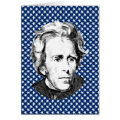 Andrew Jackson with Stars Background (Front)