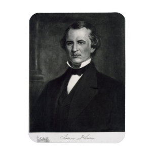 Andrew Johnson (1808-75), 17th President of the Un Magnet