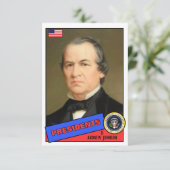 Andrew Johnson Baseball Card (Standing Front)