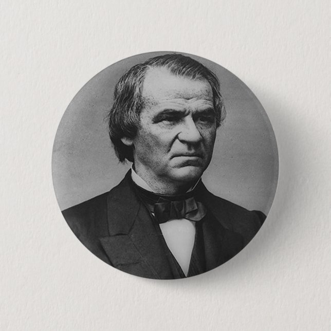 Andrew Johnson Button (Front)