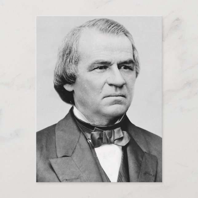 Andrew Johnson Postcard (Front)