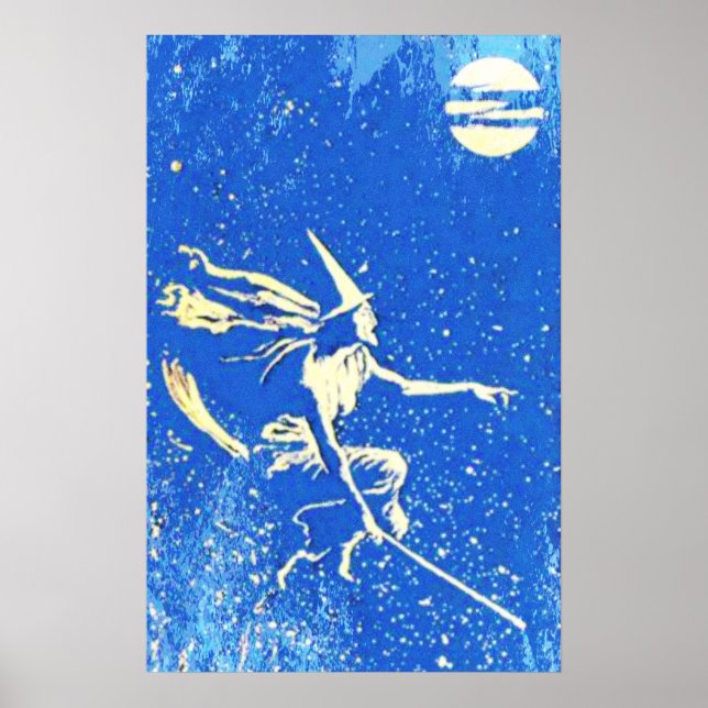 Andrew Lang Blue Fairy Fairytale Poster (Front)