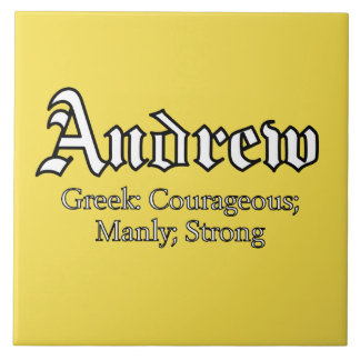 Andrew Meaning Ceramic Tile